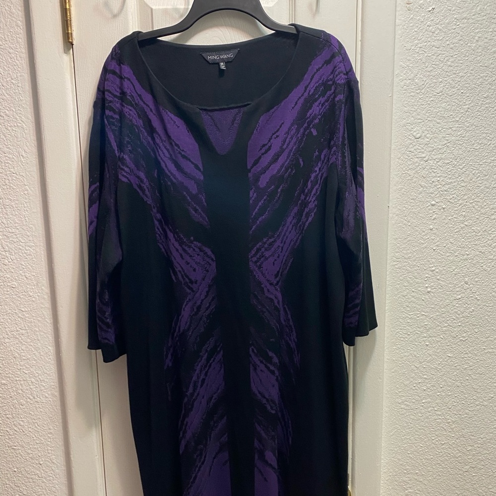 Calf length dress